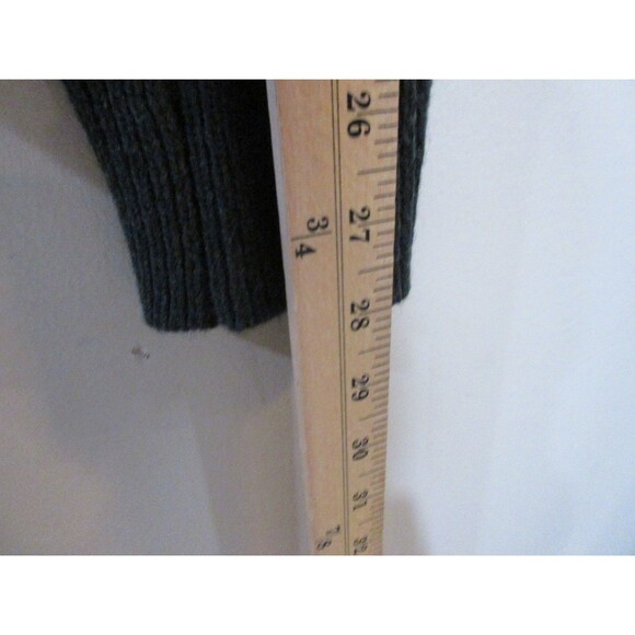 Mens Carbon Button Up Sweater Size Medium - Picture 6 of 7